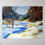 Winter River Print