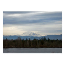 Winter River View Business Card Templates