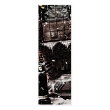 Winter Scene Bookmark Business Card Templates