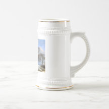 Winter scene mugs
