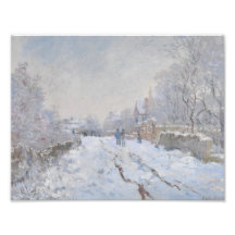 Winter Snow at Argeteuil Photograph