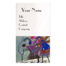 WINTER SNOW / BEAUTY FASHION  COSTUME DESIGNER BUSINESS CARDS