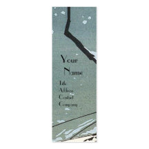 WINTER SNOW / BEAUTY FASHION  COSTUME DESIGNER BUSINESS CARD