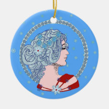 Winter Snow Ornament