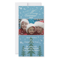 Winter Snow Photo Card
