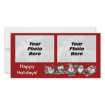 Winter Snowmen Photo Cards