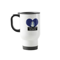 winter sucks emo snowman mug