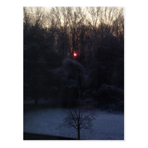 Winter sunrise 2 postcards