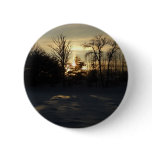 Winter Sunrise Shadows Buttons