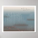 Winter Symphony Illustration Print