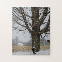 Winter Tree Swing puzzles