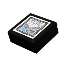 Winter Vacation Trinket Boxes