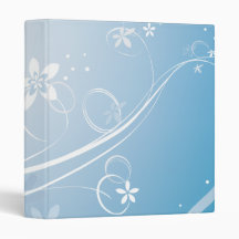 Winter Vinyl Binder