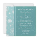 Winter Wedding Invitation Cards