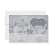 winter wedding rsvp cards standard 3.5 x 5 personalized invite