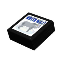 Winter Wolf Trinket Box