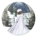 Winter Woman D3 Design - Fantasy Stickers