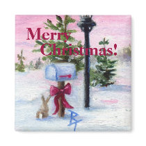 Winter Wonderland Christmas! Magnet
