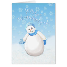 Winter Wonderland Greeting Card