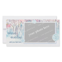 Winter Wonderland Customized Photo Card