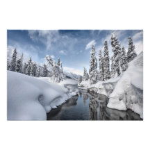 Winter wonderland photographic print