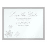Winter Wonderland Save the Date Announcements