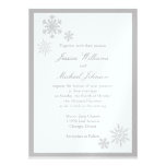 Winter Wonderland Wedding Announcements