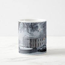 Winter Wonderland White House Mug