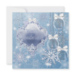 Winter Wonderland Winter Prom Invitations