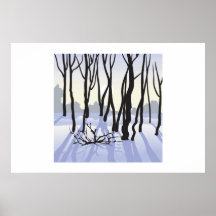 Winter Woods Posters