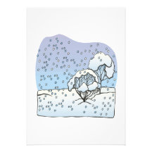 Winter World Custom Invite