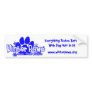 WinterPaws logo Bumper Stickers