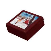 Winter's Serenity Cardinal Gift Box