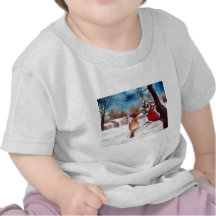 Winters Serenity Cardinal Infant Tshirt