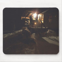 Winteryurt42by33 Mouse Pads