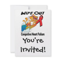 Wipe Out Congestive Heart Failure Custom Announcement