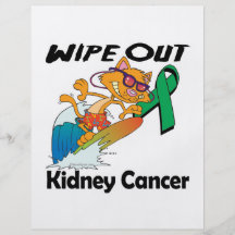 Wipe Out Kidney Cancer Flyer Design