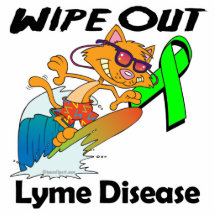 Wipe Out Lyme Disease Acrylic Cut Out
