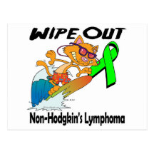 Wipe Out Non-Hodgkins Lymphoma Post Card