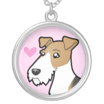 Wire Fox Terrier Love Custom Jewelry