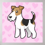 Wire Fox Terrier Love Posters