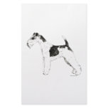 Wire Fox Terrier Personalized Stationery