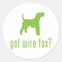 Wire Fox Terrier Sticker