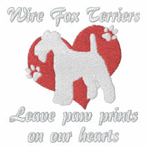 Wire Fox Terriers Leave Paw Prints