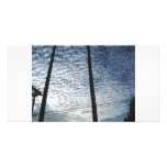 Wire Framed Sky Photo Card