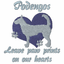 Wire Portuguese Podengos Leave Paw Prints