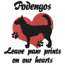 Wire Portuguese Podengos Leave Paw Prints