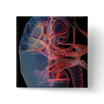 Wireframe of the inside of a kidney pin