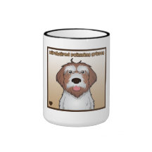 Wirehaired Pointing Griffon Cartoon Coffee Mug