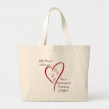 Wirehaired Pointing Griffon Heart Belongs Tote Bag